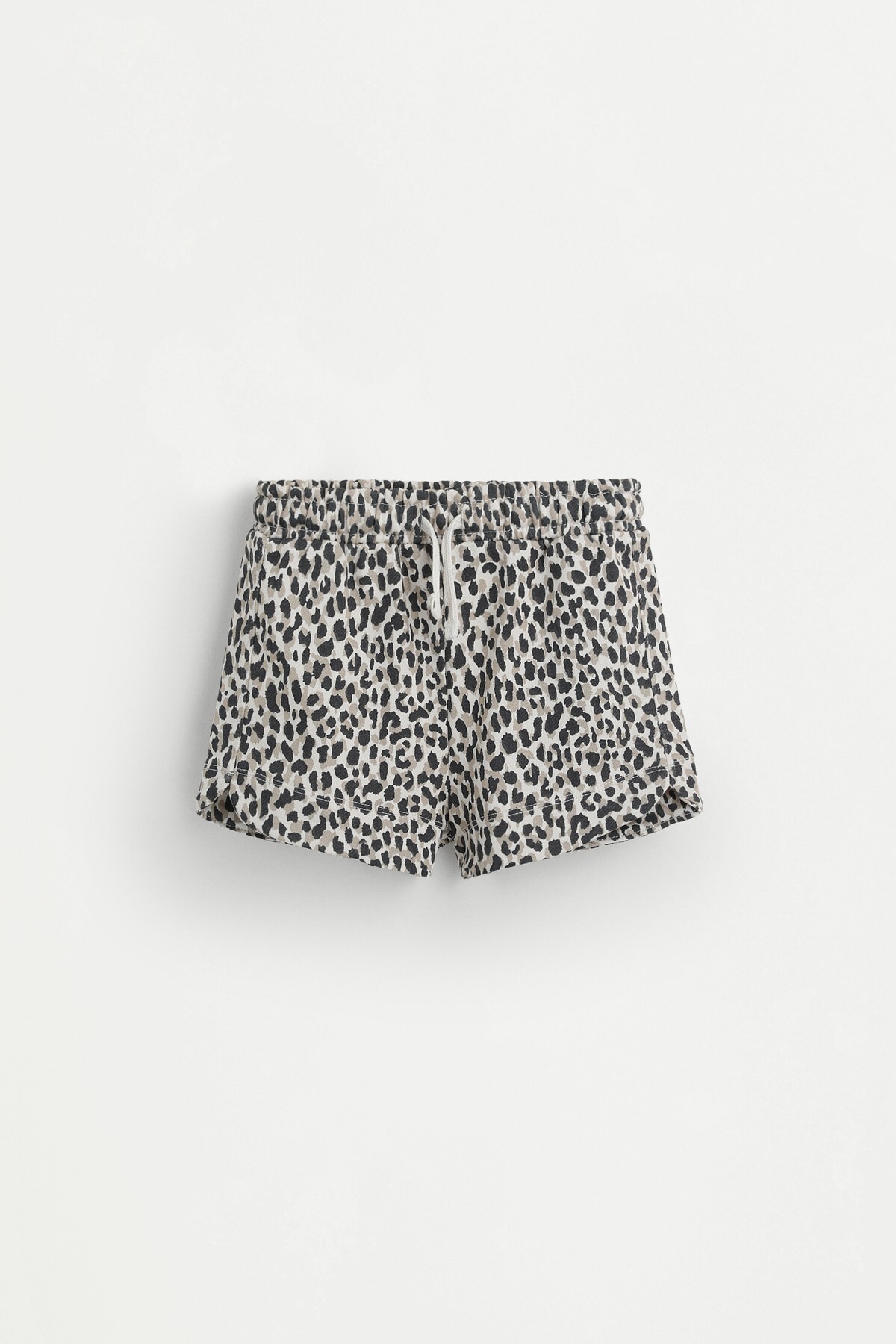 Patterned Cotton Shorts