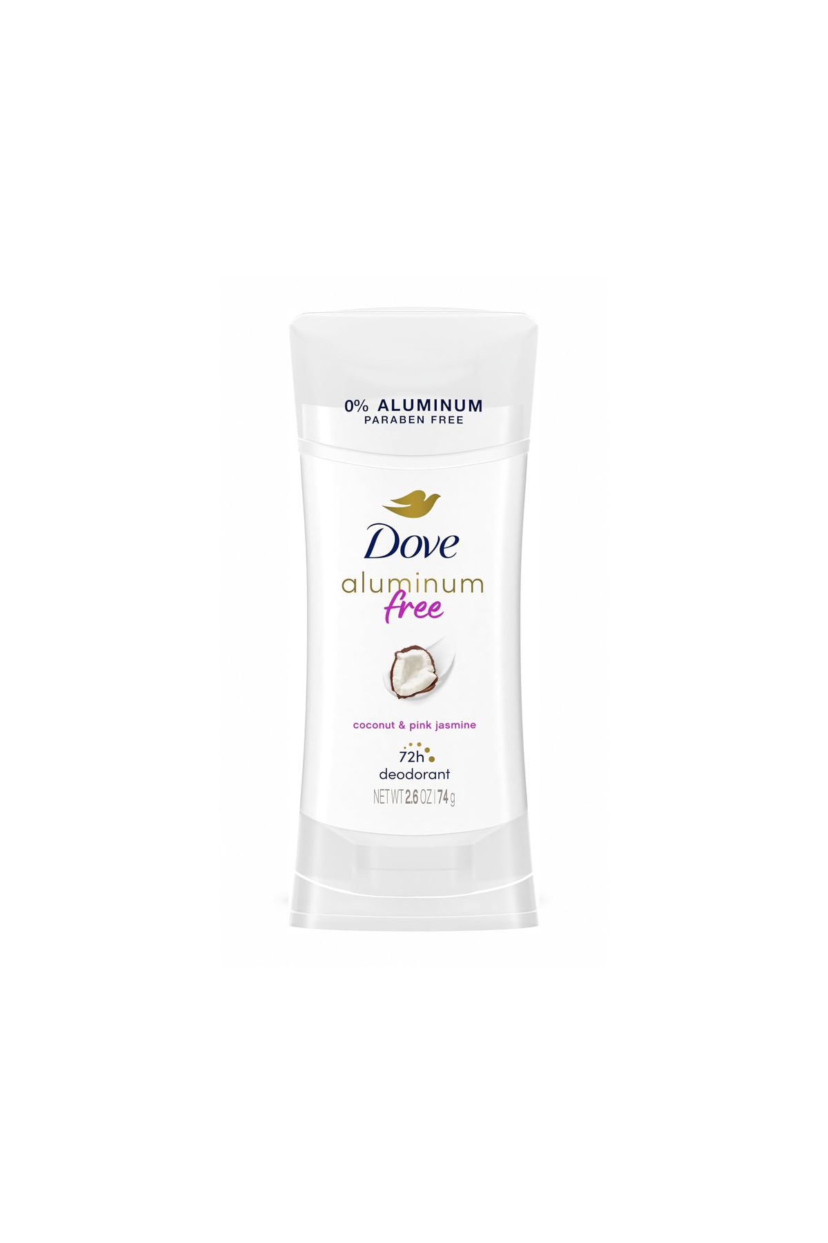 Dove 0% Aluminum Hindistan Cevizi & Pembe Yasemin Alüminyumsuz