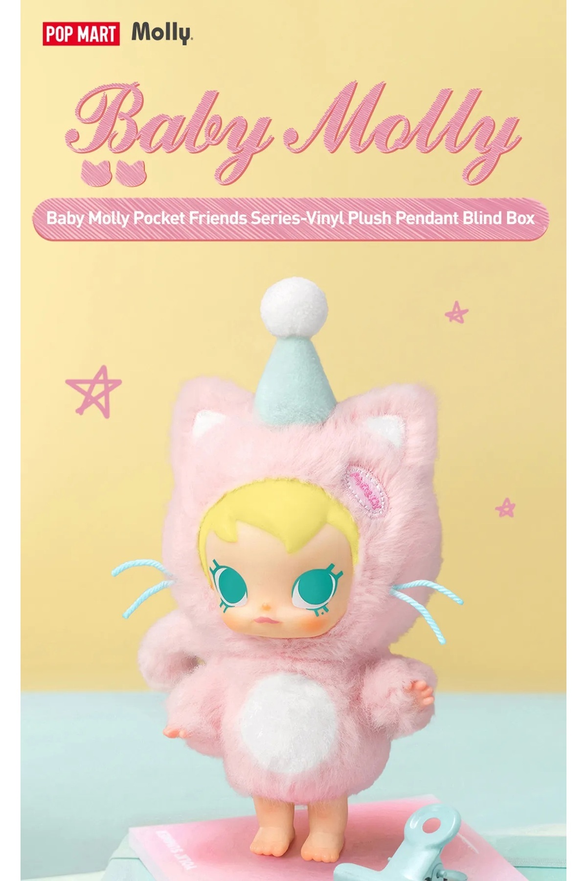 Pop Mart x Molly POP MART Peluş Bebek 