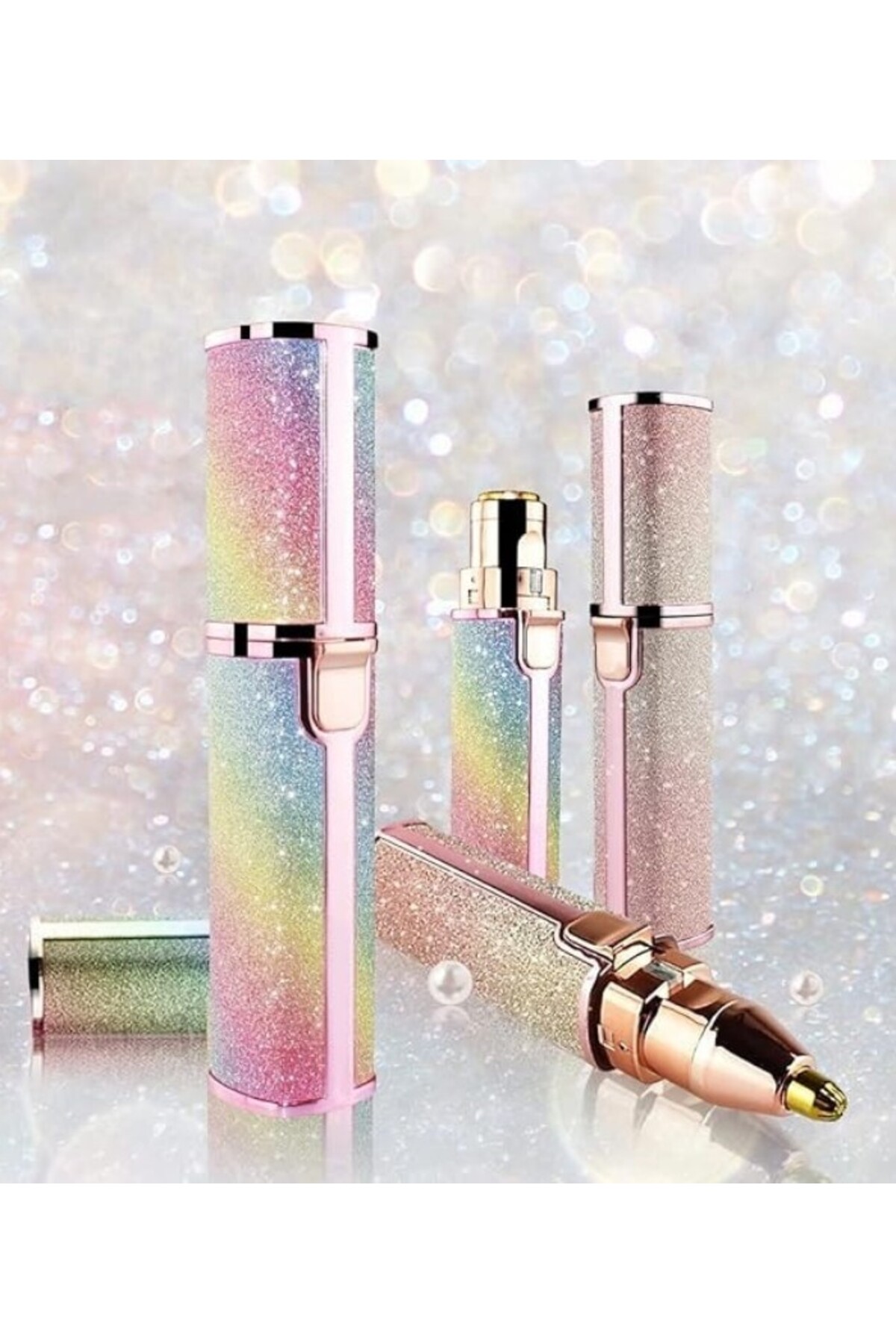 Yeni Hassas Cilt Yüz Epilatörü USB Şarj Edilebilir Hassas Taşınabilir Kalem Epilatör Unisex Vücut Tüylerini Sökücüyor, Yüz Tüyü, Kaş, Bıyık Çene Tıraş Makinesi Led Işıklı Elektrikli Tıraş Makinesi — 7ı6786 — تصویر 7 از 8