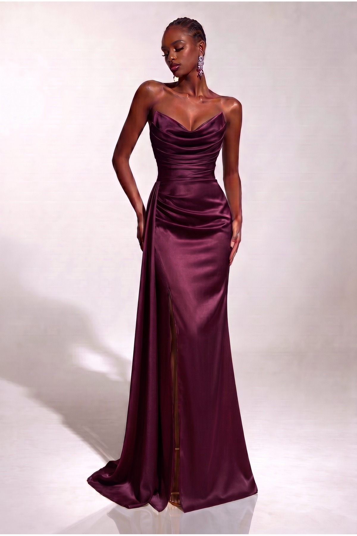 Rosie Satin Dress