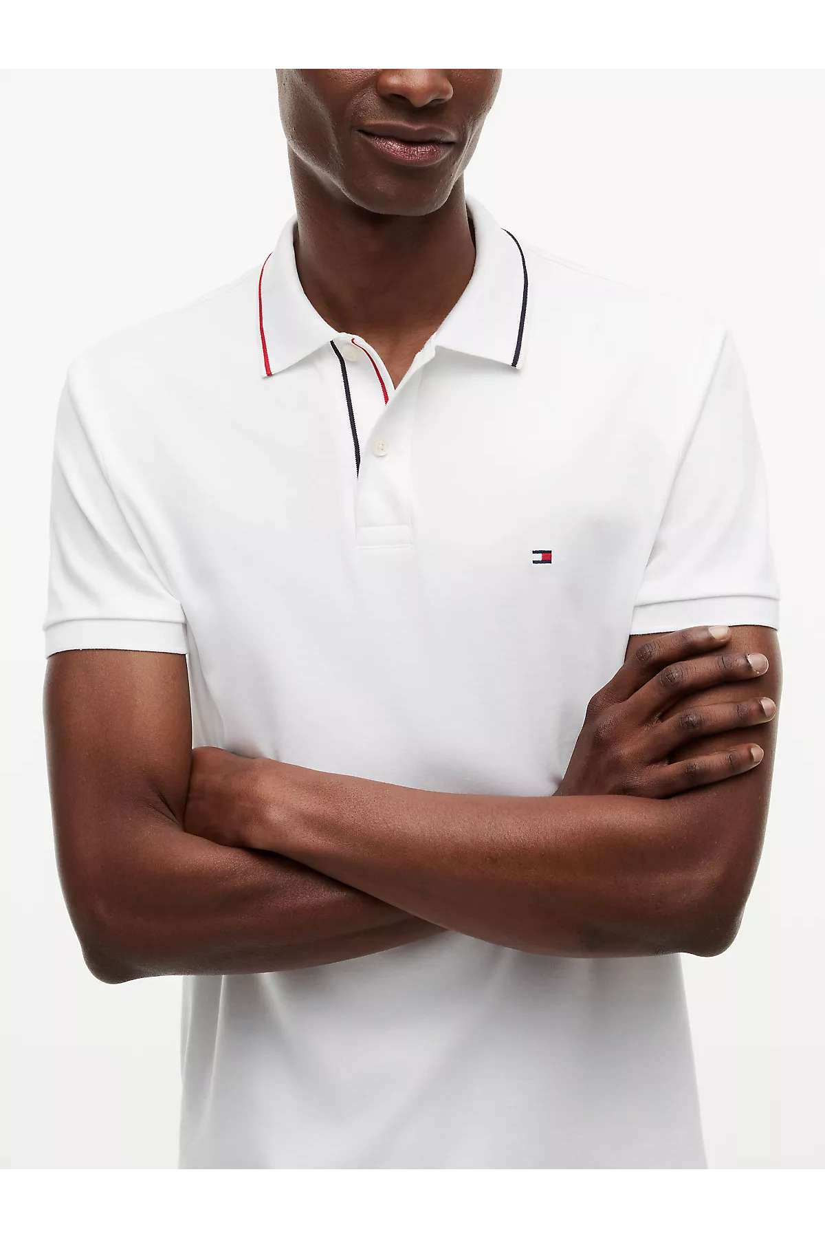 پولوشرت مردانه یقه پلو | تامی هیلفیگر Tommy Hilfiger MW0MW43263 VN - تصویر 4