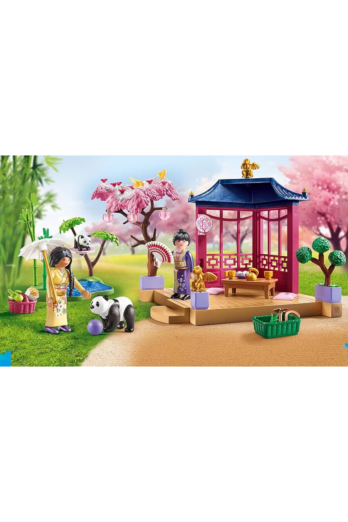 か*こ様 ジャンク　Playmobil フィギュアセット まとめ Playmobil Asian Garden With Panda 71762 - Fiyatı, Yorumları