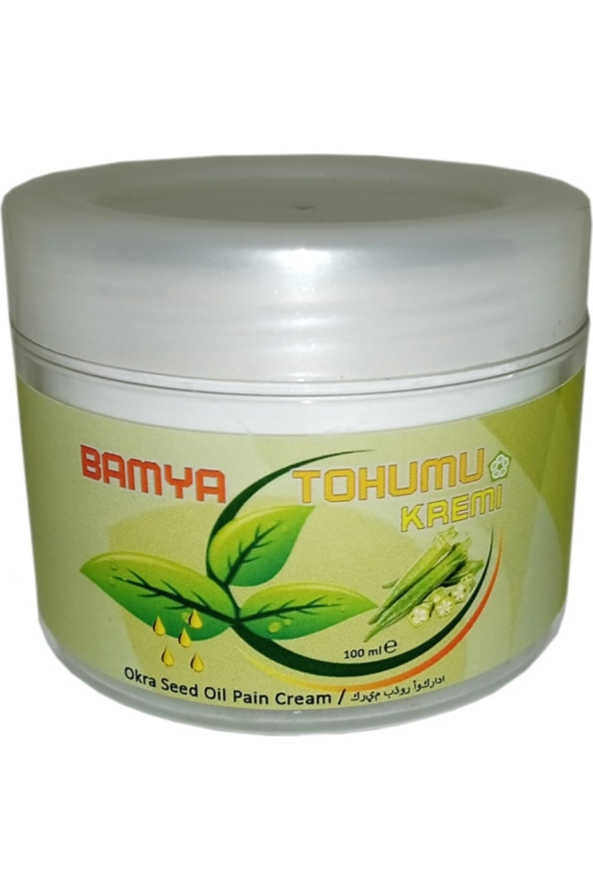Bezos Eurorganic Bamya Tohumu Kremi Agrılar İçin Krem 100 ml — GU-EYF-18199-AGC01