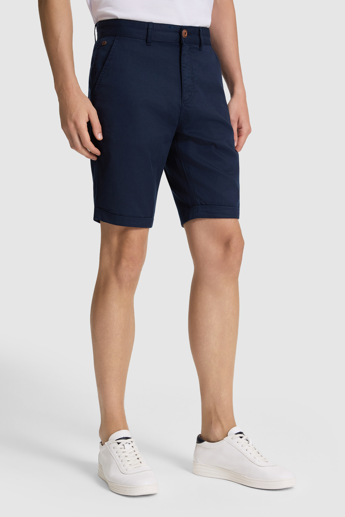 U.S. Polo Assn. Erkek Lacivert Dokuma Şort 50326129-VR033 görsel 4