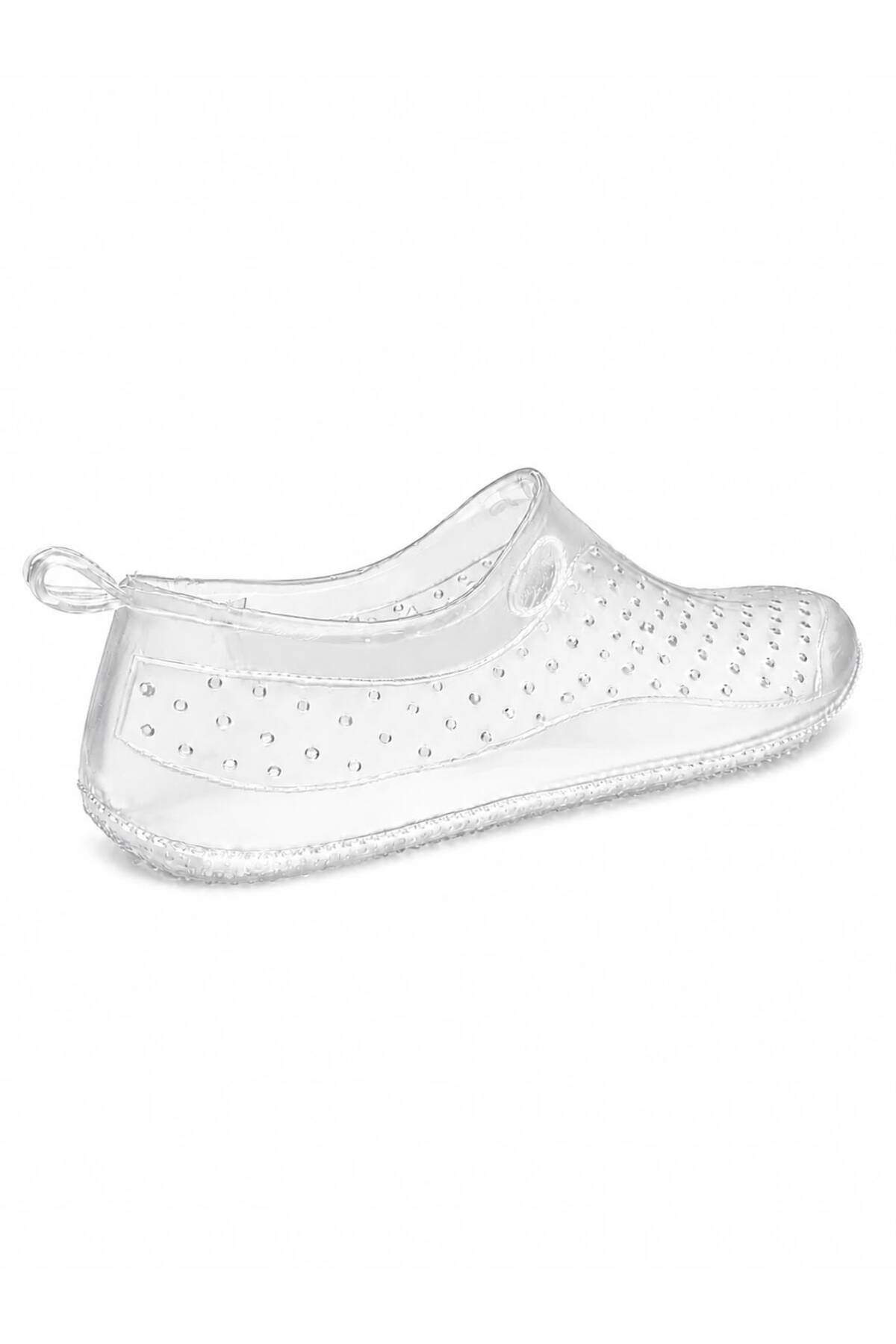 erfleks Unisex Şeffaf Esnek Deniz Ayakkabısı Kaymaz Taban Plaj Havuz Rafting Aqua Shoes görsel 6