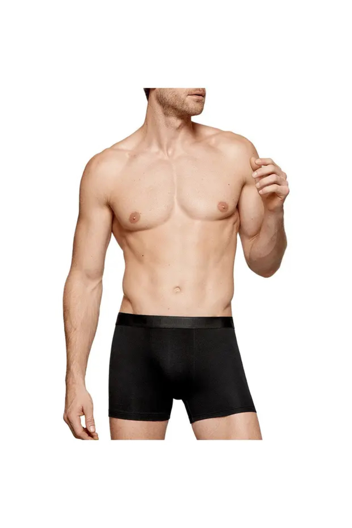 BLACK SWALLOW Erkek 10'lu Fırsat Ürünü Bel Lastikli Ekonomik Paket Likralı Boxer ( 1 BEDEN BUYUK TERCİH EDEBİLİRSİNİZ)-SM görsel 2