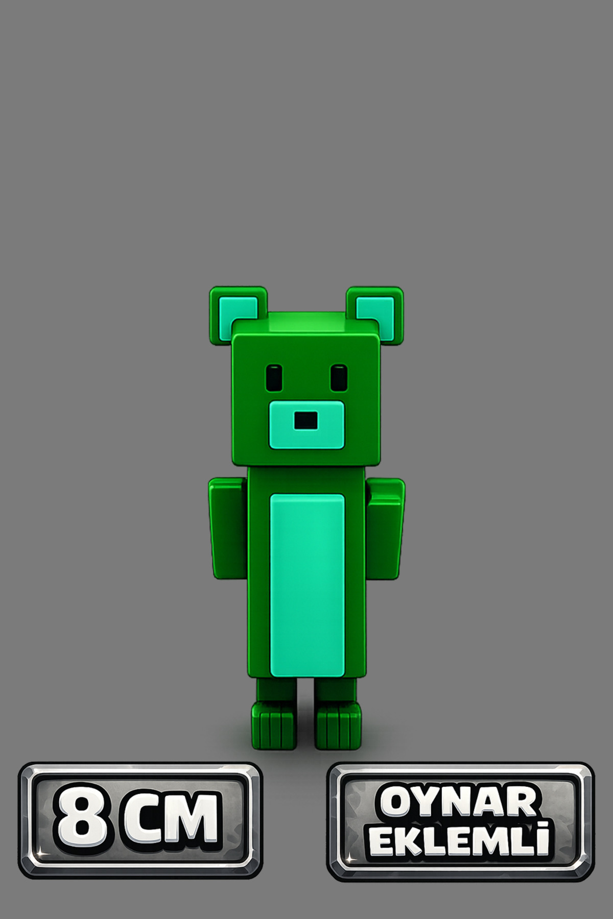 Super Bear Adventure Green Bear and Shicka Toy on Her Back