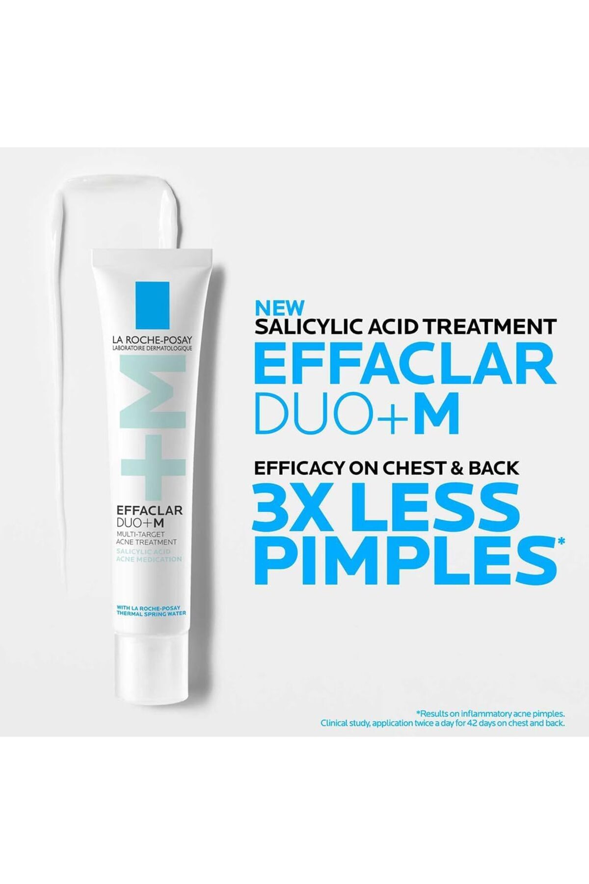 کرم ضد جوش و جوش سرسیاه La Roche-Posay Effaclar Duo+ M 40 میلی لیتر — 8694673431494 — تصویر 2 از 6