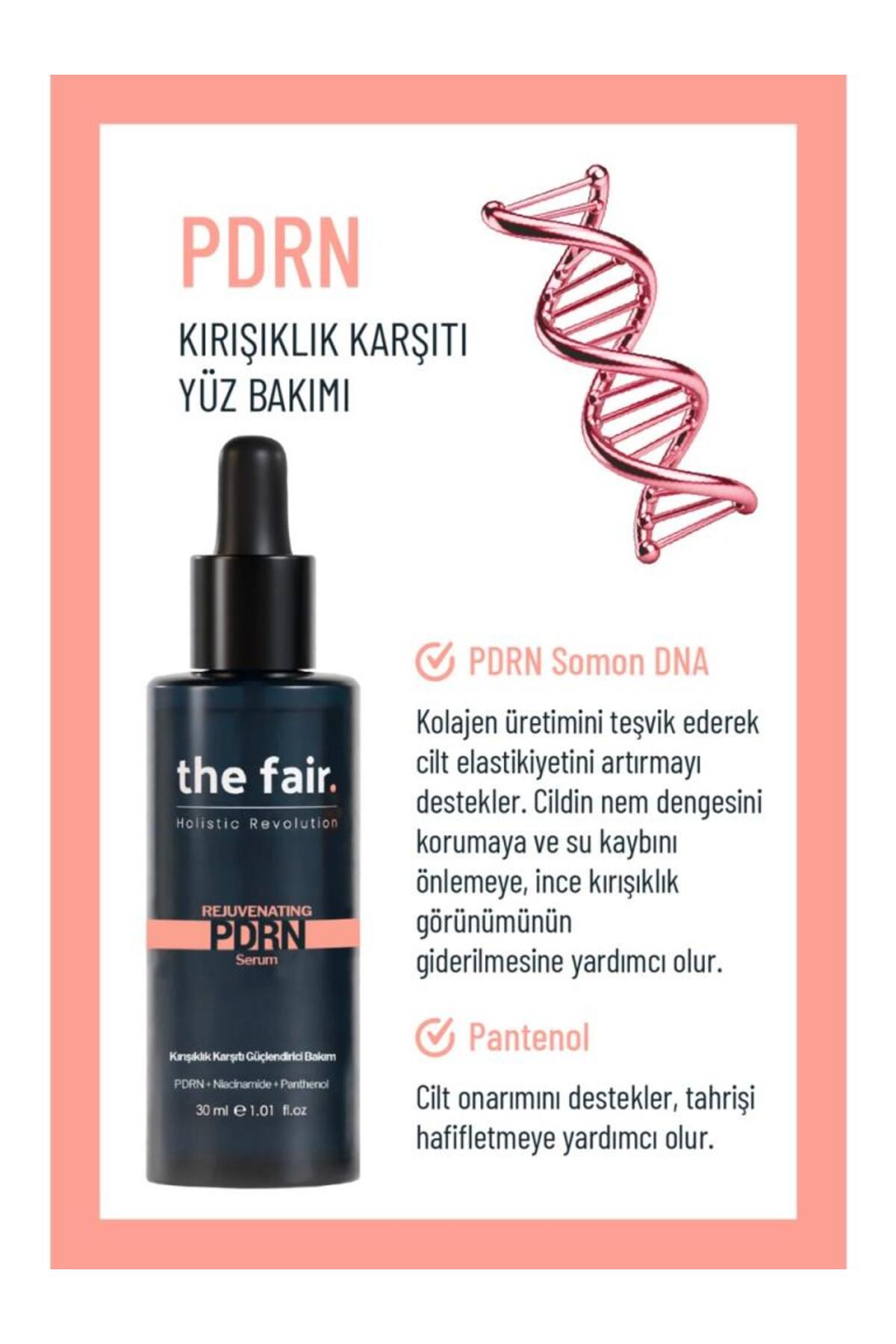 The Fair & Dermal PDRN Somon DNA 3’lü Cilt Bakım Seti | Serum Tonik Ped Krem Yaşlanma Karşıtı Bakım — PDRNSET6 — تصویر 3 از 8