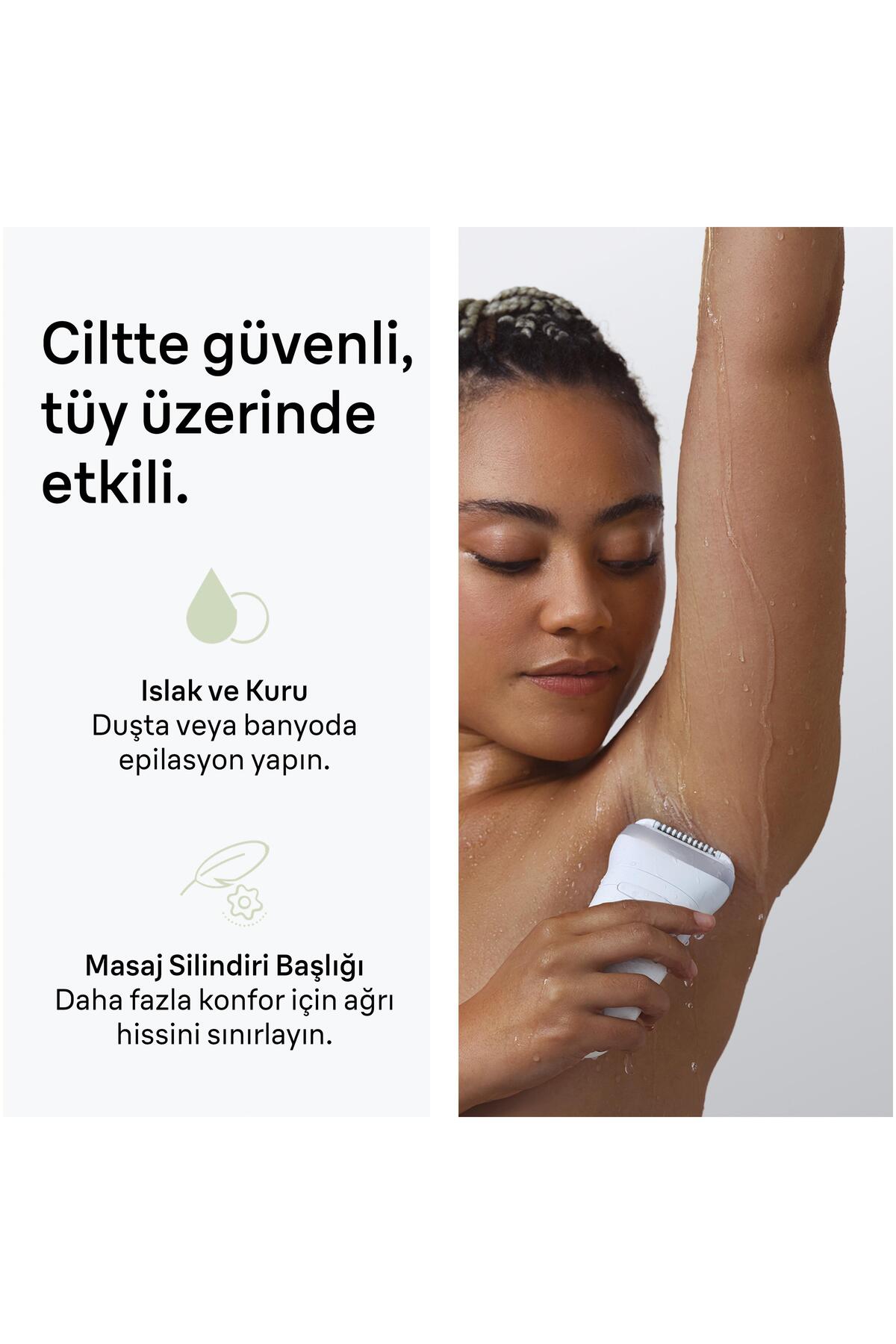 Silk·épil 7 Epilatör, Islak ve Kuru, Kalıcı Pürüzsüz Cilt, 7-041 — 80854909 — تصویر 4 از 8