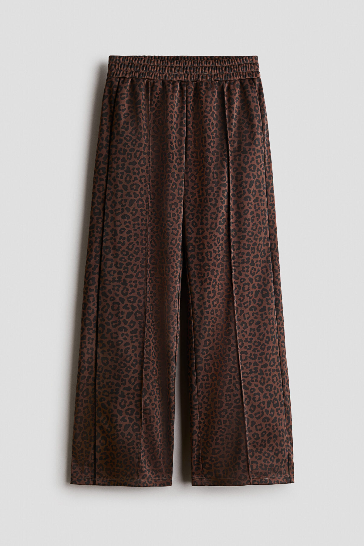 شلوار ورزشی راسته با جزئیات چین‌دار در جلو. اچ اند ام شلوار H&M