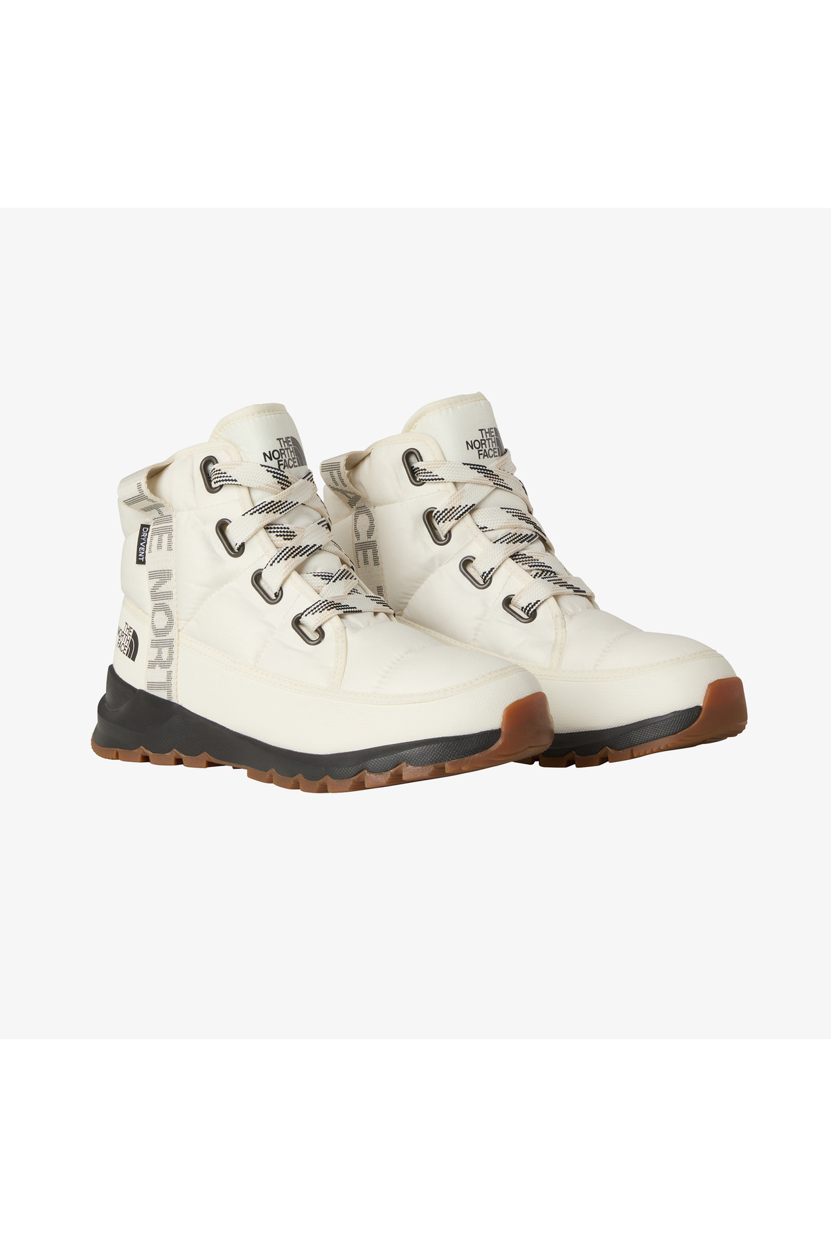 THE NORTH FACE Thermoball Lace Up Luxe Su Geçirmez Kadın Beyaz Bot görsel 2
