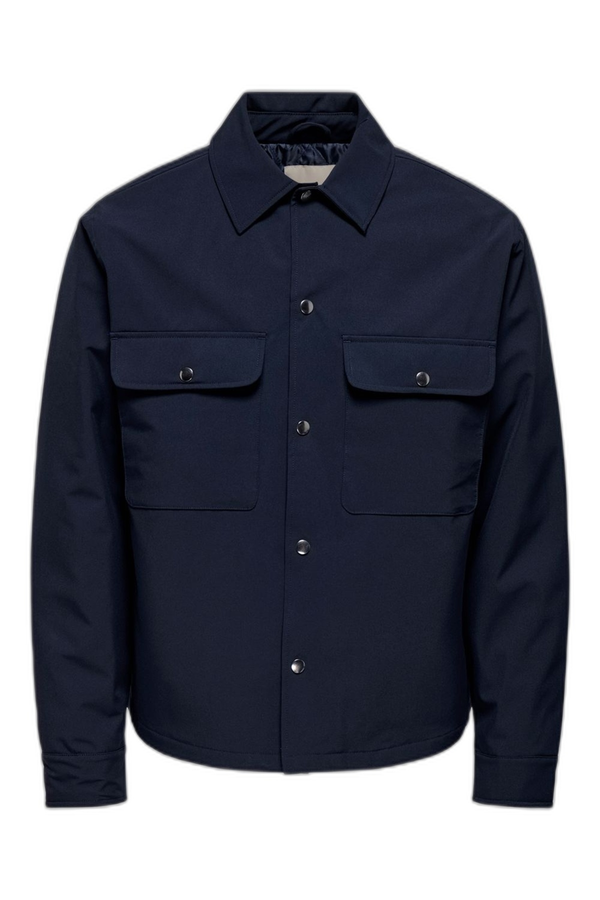 Only & Sons ONSDAVID LIFE PADDED OVERSHIRT OTW Erkek Mavi Ceket - 22036739