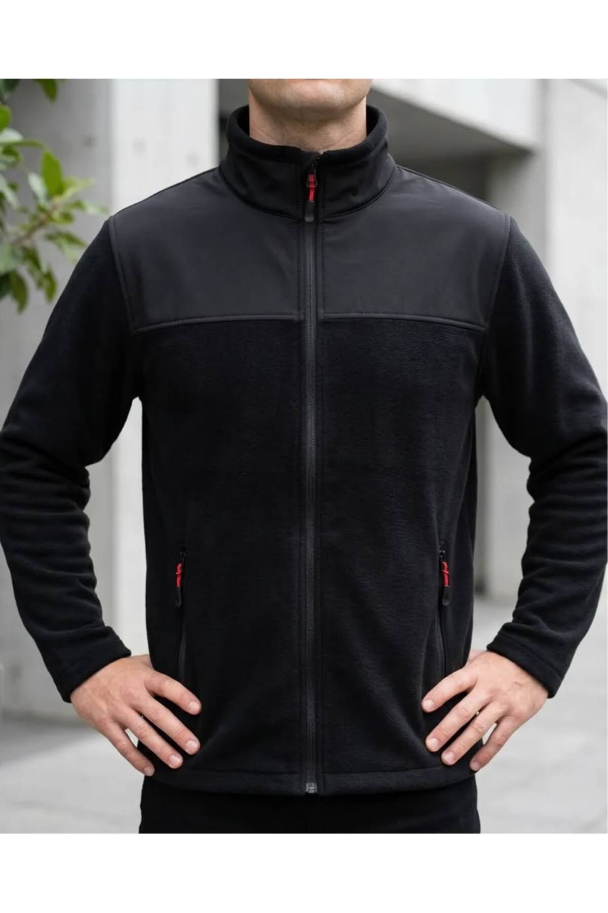 Softshell İş Montu — مشکی softshellismontu3renk