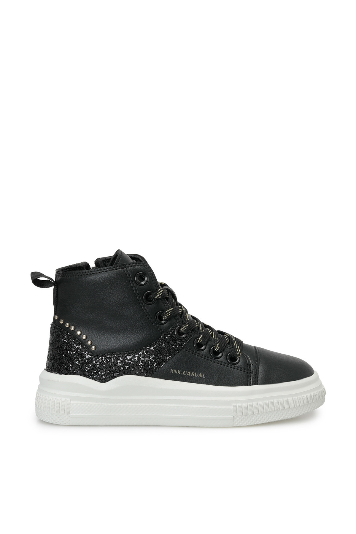 Kinetix TUSEN HI F Siyah Kız Çocuk High Sneaker