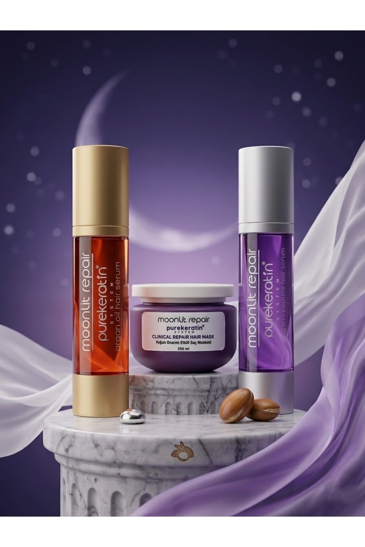 Keratin Özlü Yoğun Onarıcı Saç Bakım Maskesi 250 ml — mrmsk — تصویر 5 از 6