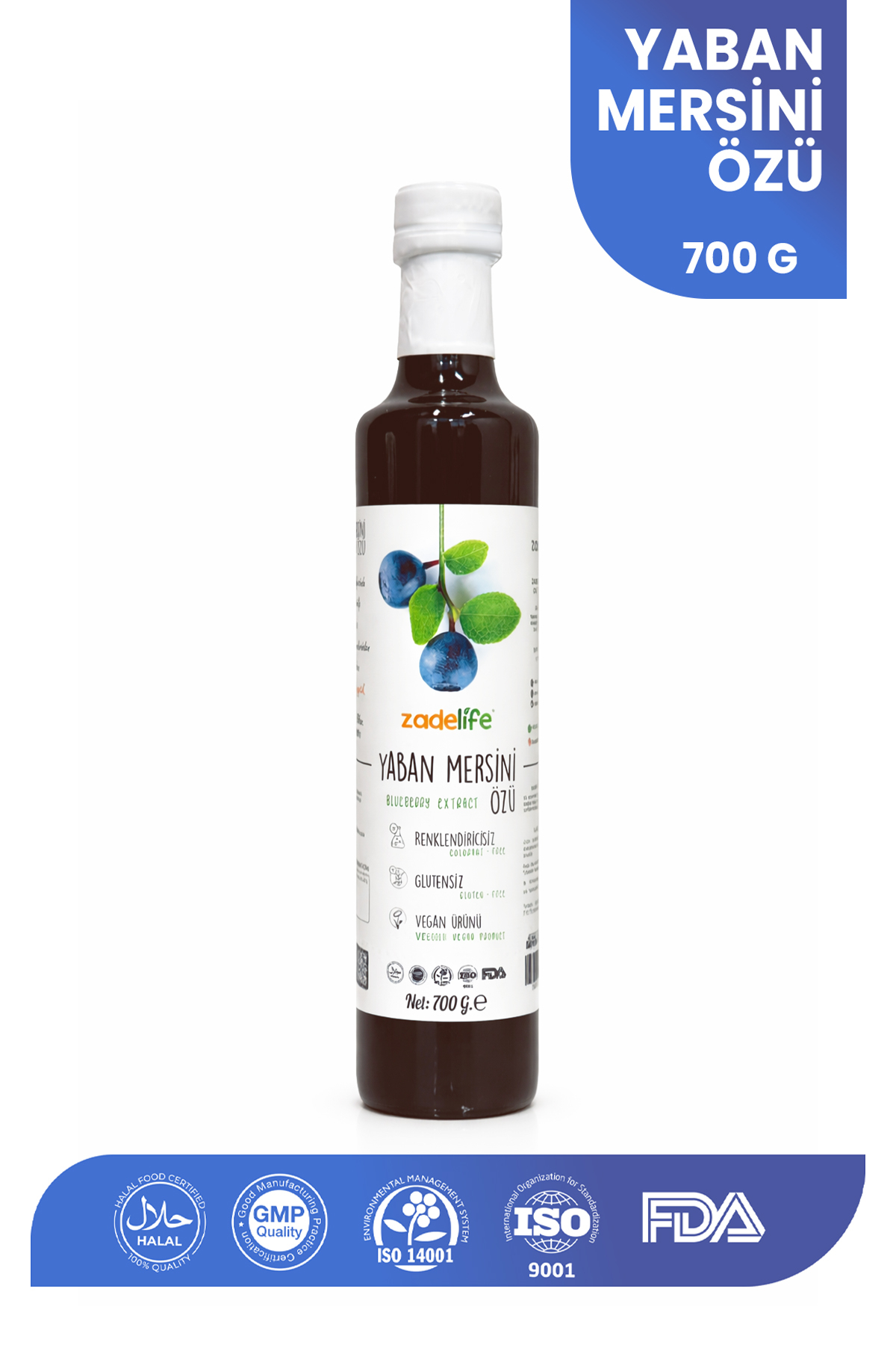zadelife Yaban Mersini Özü 700 g (PESTİSİT & AĞIR METAL İÇERMEZ ANALİZLİ) - Fiyatı, Yorumları