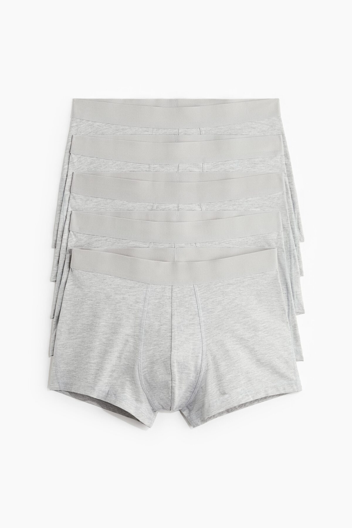 بسته 5 عددی شورت بوکسور پا کوتاه Lycra® اچ اند ام باکسر H&M