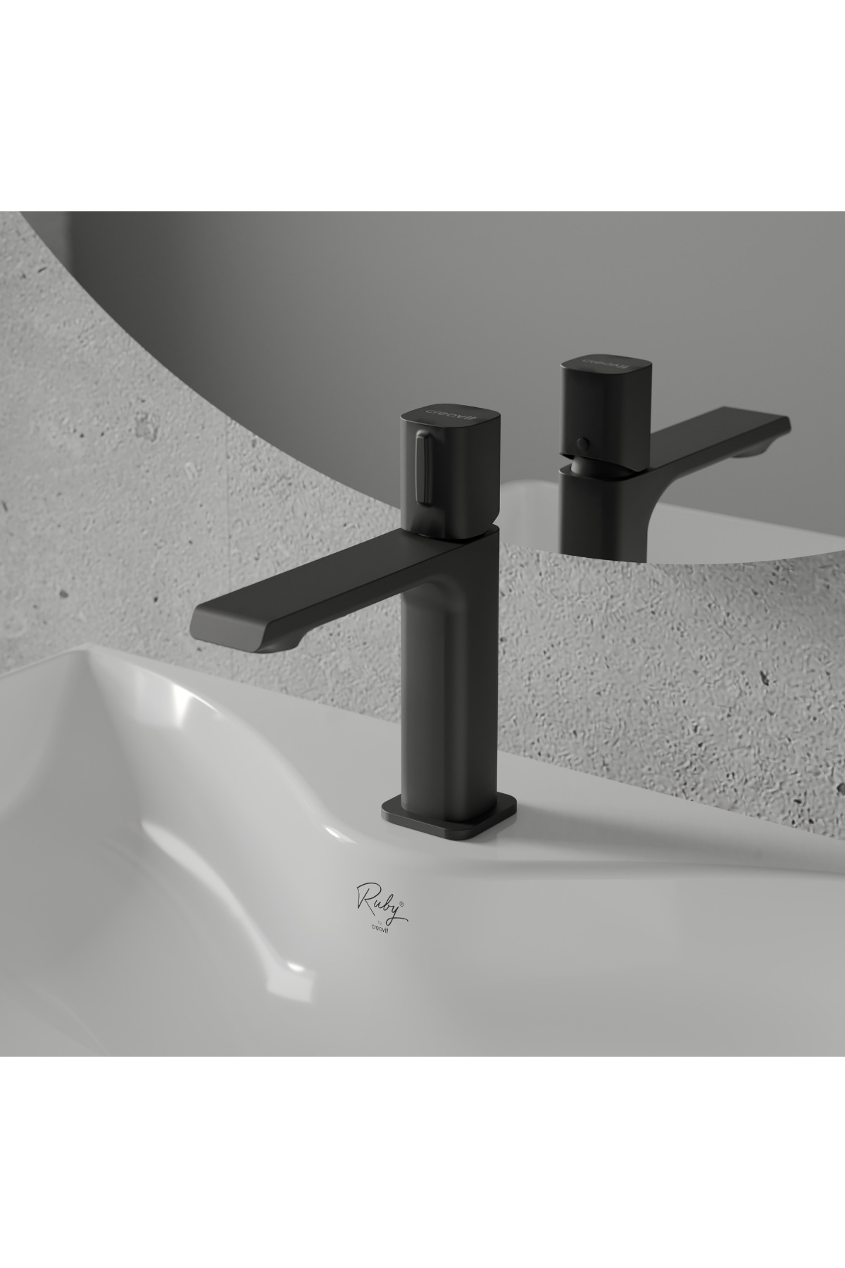 Alpha Sink Faucet Matte Black AL1500S