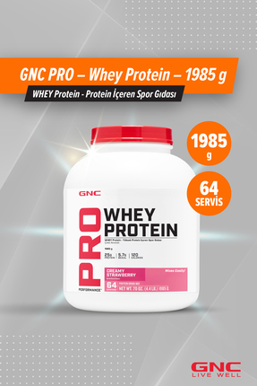 GNC GNC PRO – Whey Protein – 1985 g (64 servis)