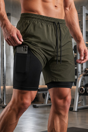 Ghassy Co Erkek Running Hızlı Kuruma Micropoly Antrenman Halısaha Fitness Kıs...