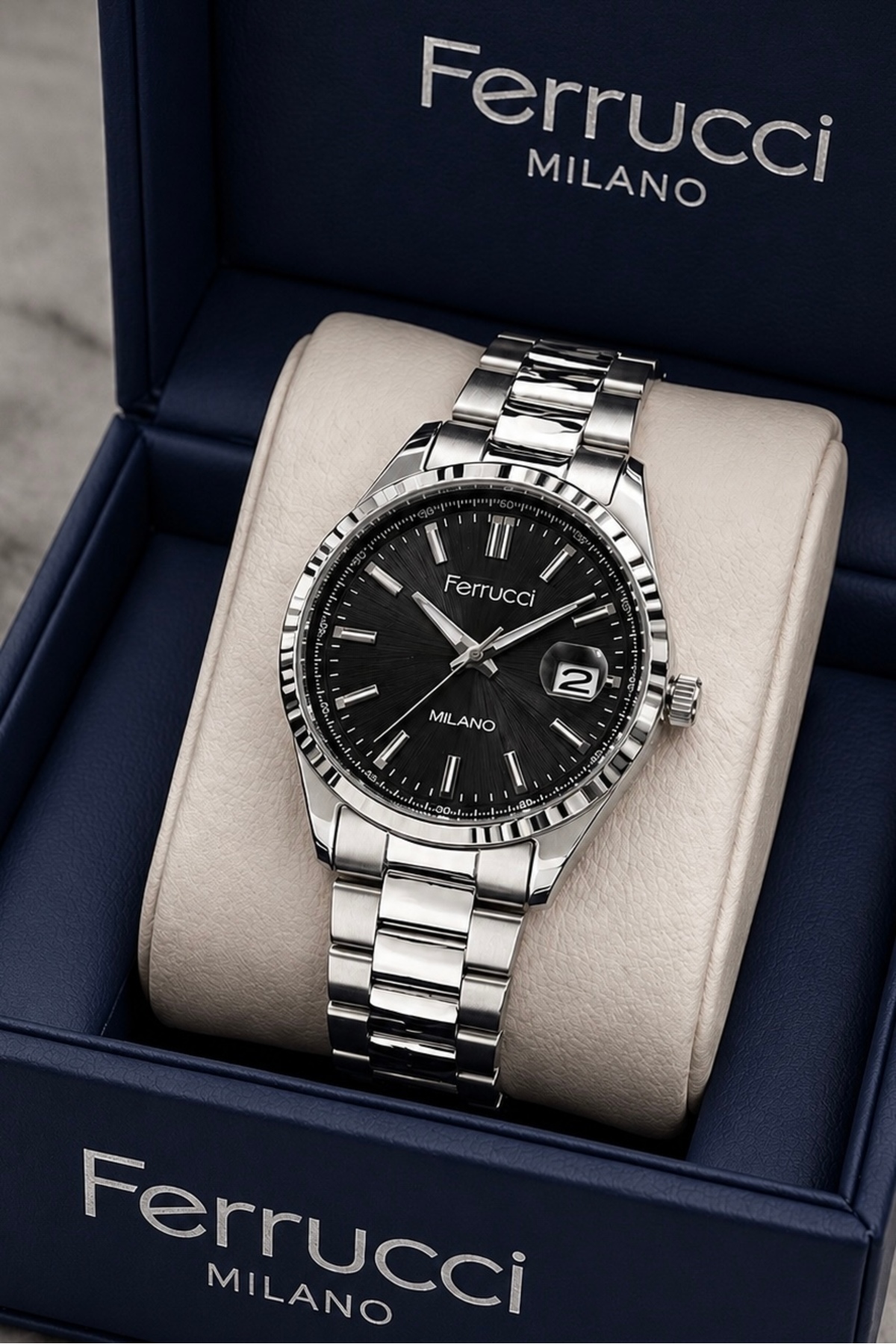 GIFT STEEL STRAP WATERPROOF MENS WRIST WATCH 2 YEARS GUARANTEED FATHER 'S DAY GIFT VALENTINE 'S DAY GIFT