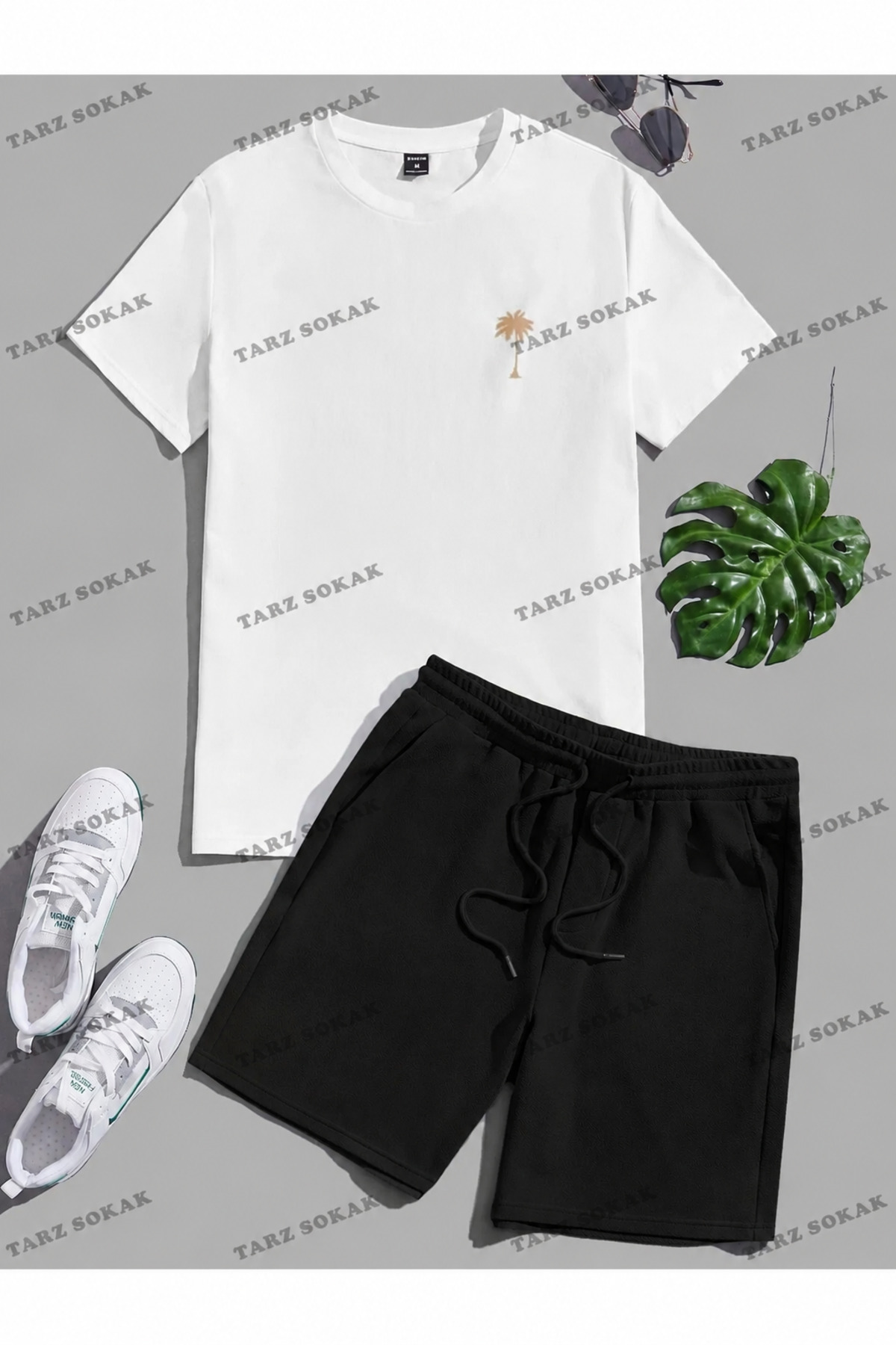 BOTTOM/TOP T-SHIRT AND SHORTS SET CODE ALT155