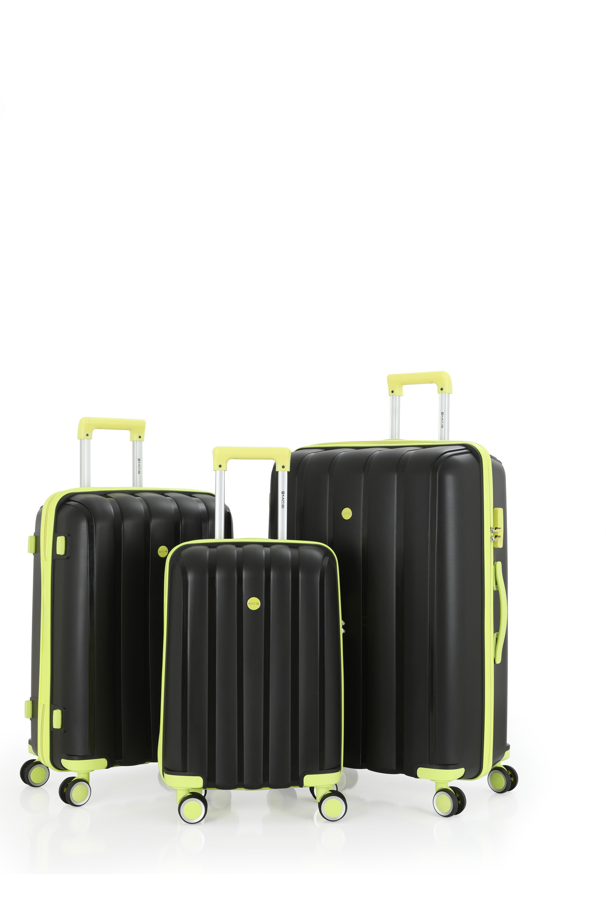 MÇS Triple Polypropylene Suitcase Set V305