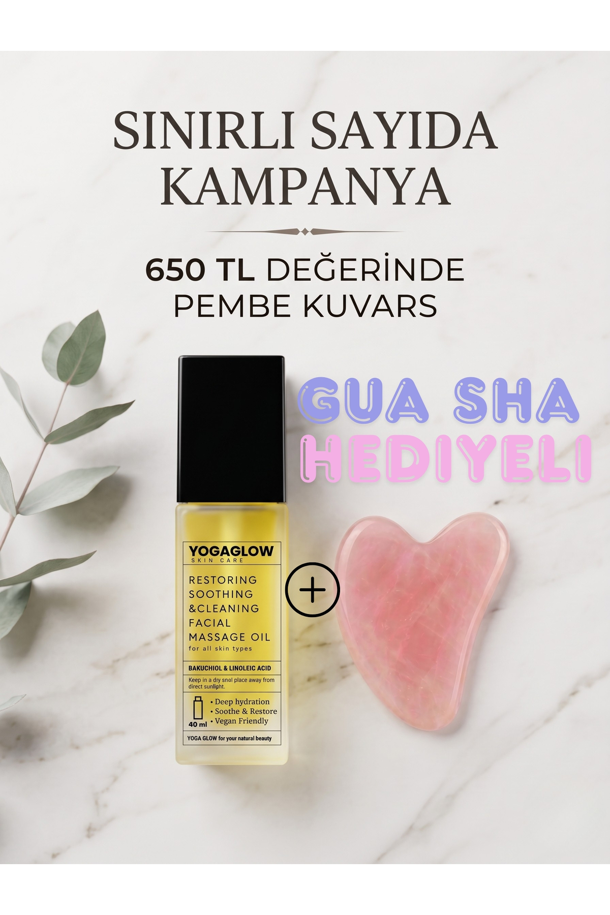 Yoga Glow Restoring Soothing & Cleaning Cilt Bakım Yağı Gua Sha Hediyeli! - Fiyatı, Yorumları