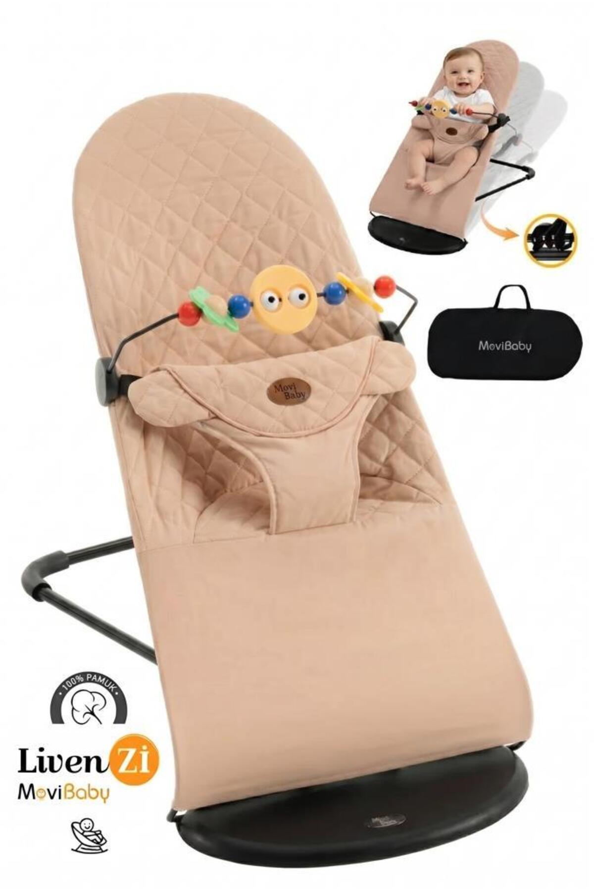Infant Carrier Cotton Deluxe - Dusty Rose