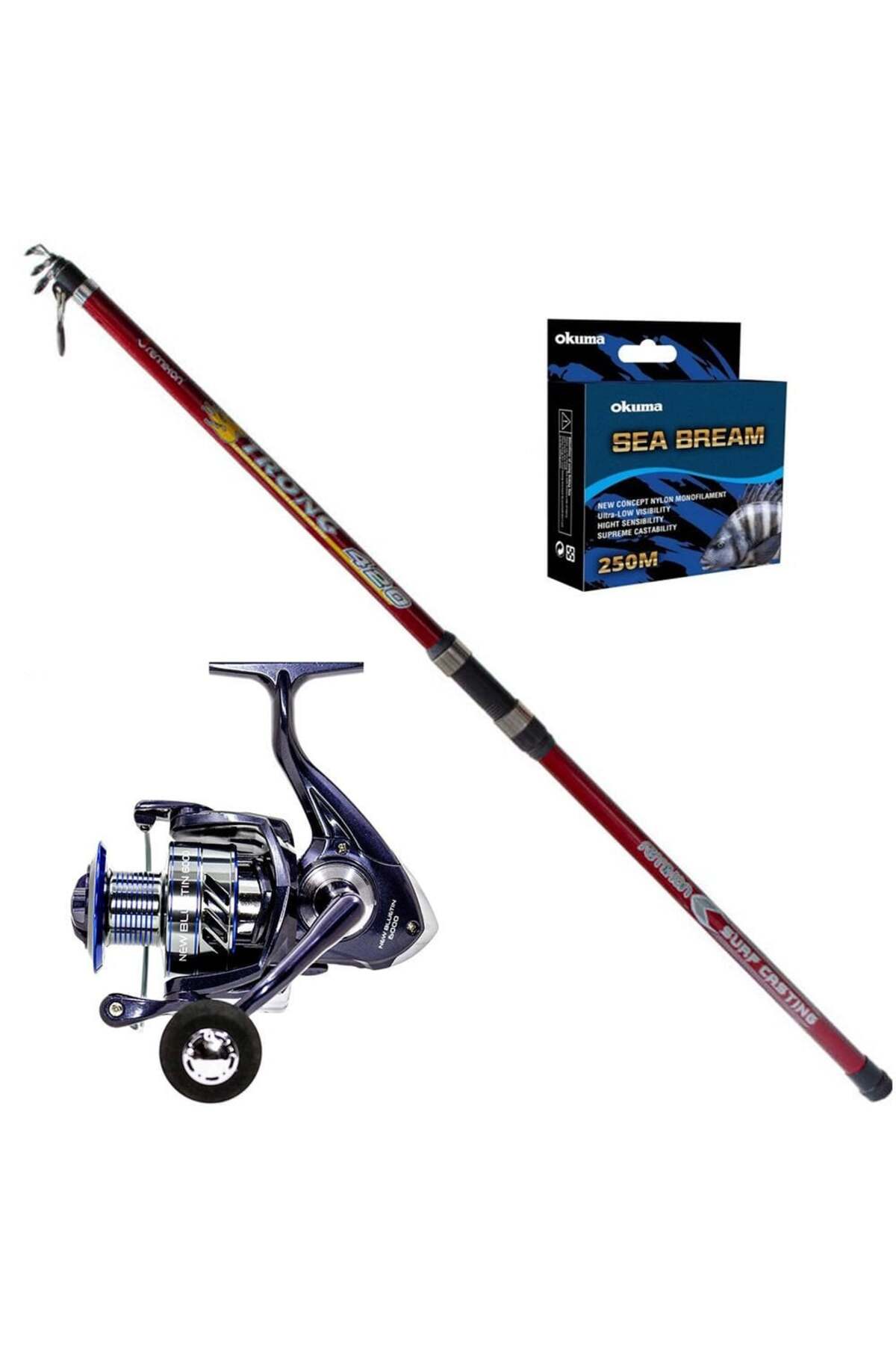 【blue sky様】SX6000、ビオチン、ヘムカル Remixon Bluetin 6000 - Strong 420cm Surf Olta Seti - Fiyatı, Yorumları