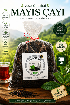 ÇAYLAR AVM Mayıs Çayı Dökme Siyah Çay 500 Gr 2026 Üretimi Taze Karadeniz Çayı...