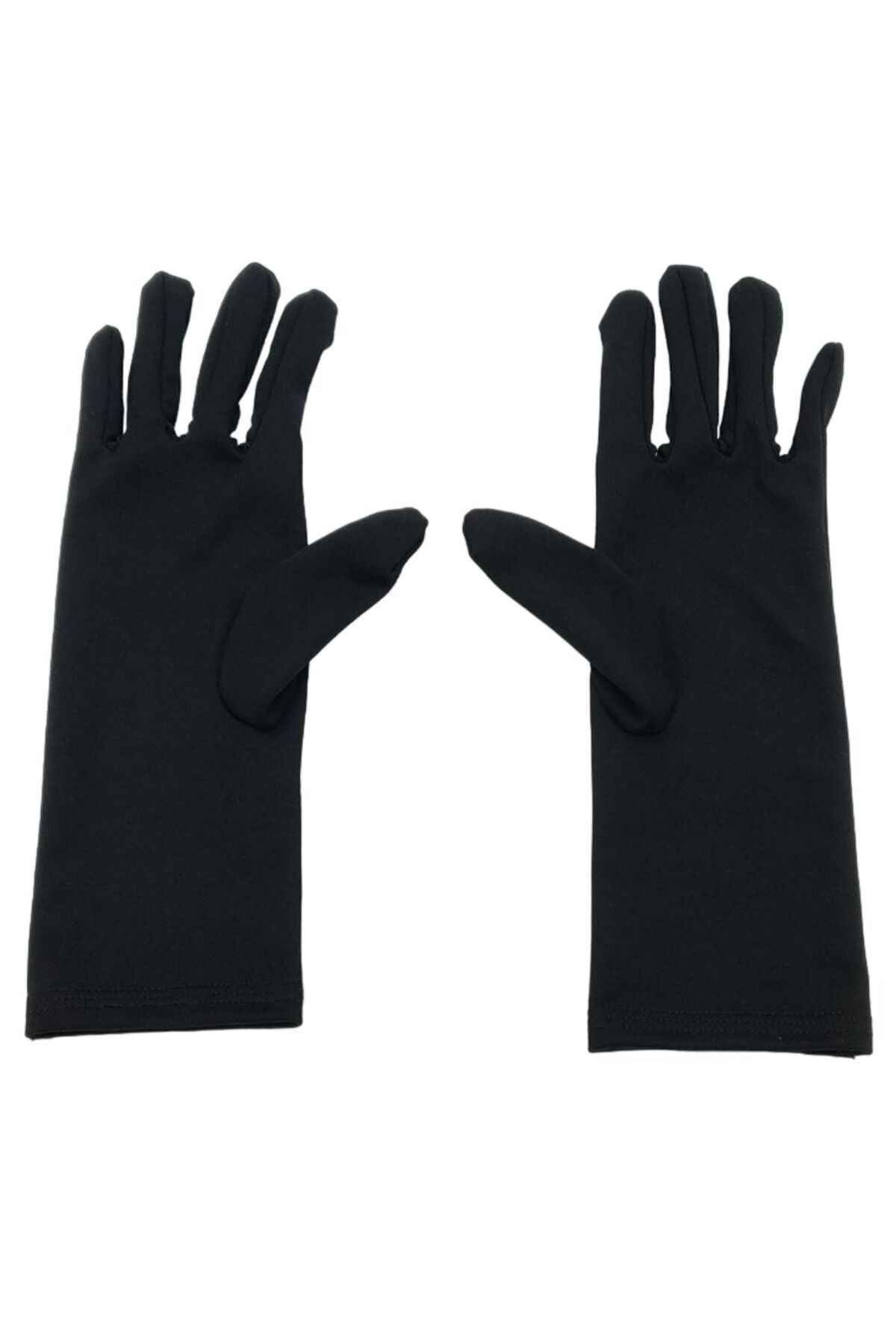 AXE SPORTSWEAR Siyah Uzun Çarşaf Tesettür Gösteri Merasim Tören Eldiveni Gloves görsel 4