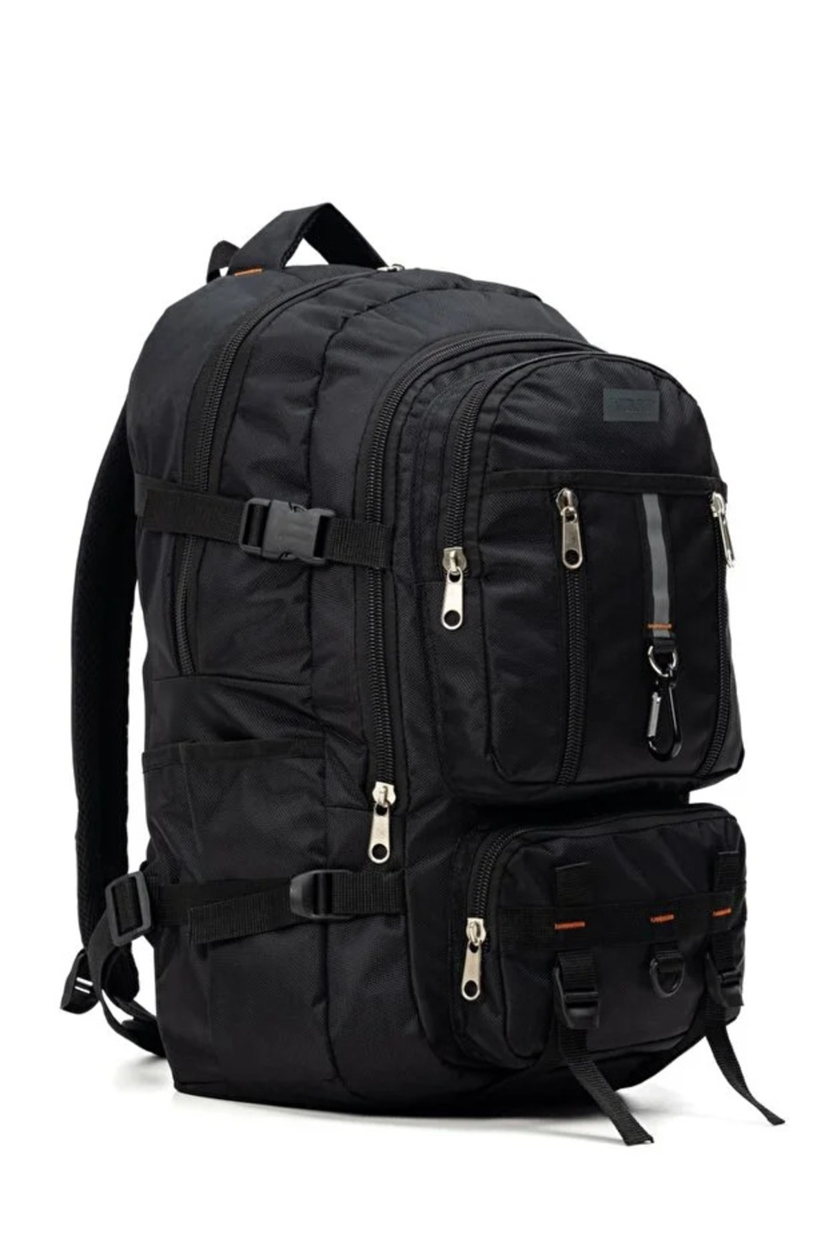 Çanta Trend Dağcı 60 Litre Outdoor Spor Kamp Çanta Suluk Gözlü Sıyah görsel 5