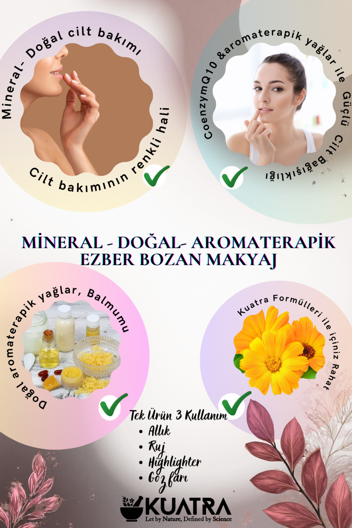 Calendula Glow Şeftali Highlighter Aydınlatıcı Allık Ruj — صورتی 4 — تصویر 5 از 9