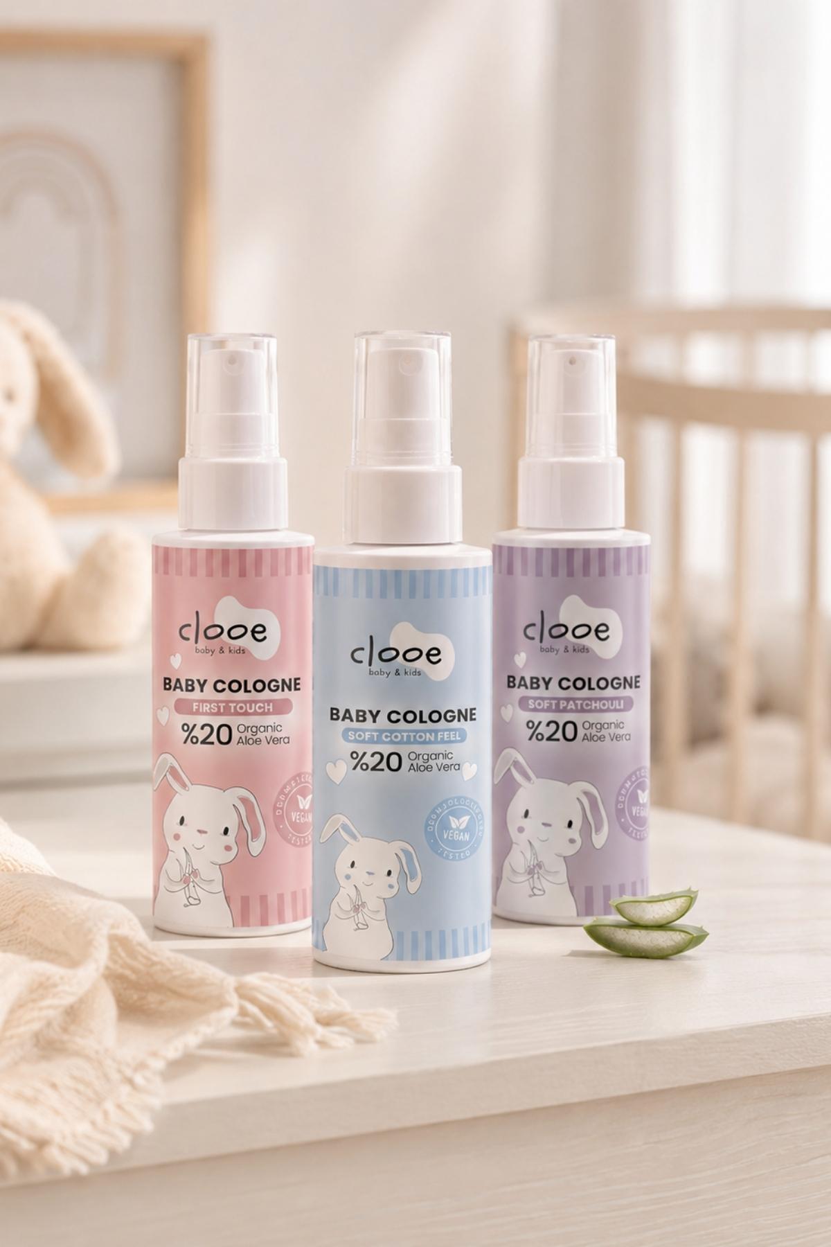 Vegan Soft Vanilla Milk Bebek Kolonyası Aloe Vera Özlü Yatıştırıcı Nemlendirici Pamuksu 40 ml 2'li — PKA028 — تصویر 7 از 7