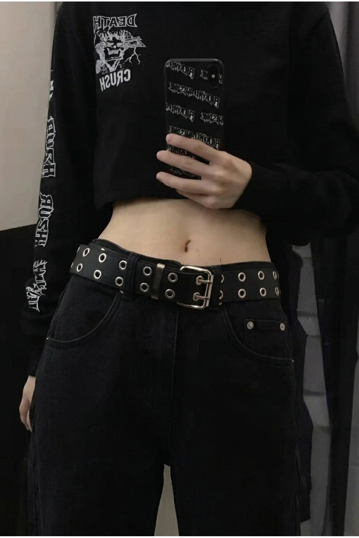 SEFUR Kuşgözü Unisex gothic Kemer görsel 2