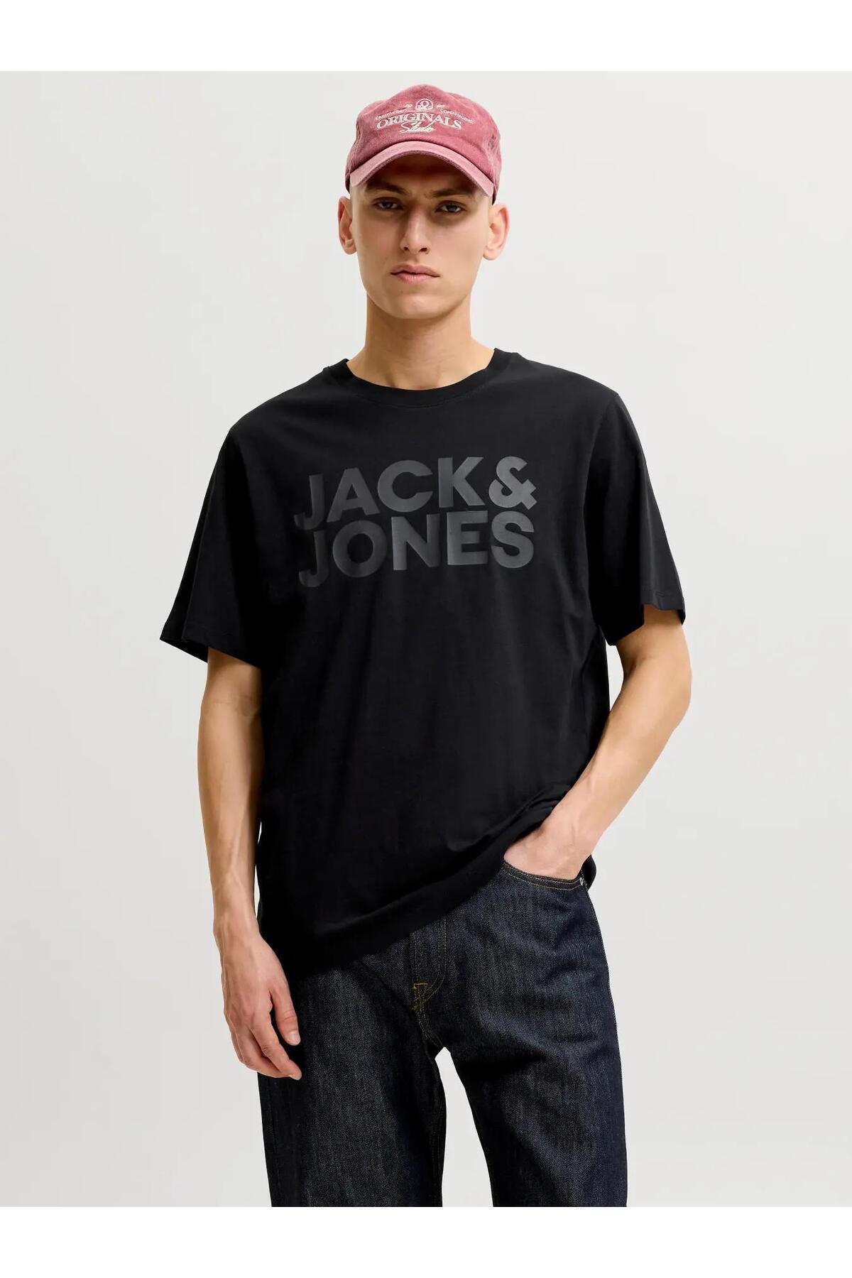 Jjecorp Logo Tee S Siyah - Siyah Erkek T-Shirt 12151955