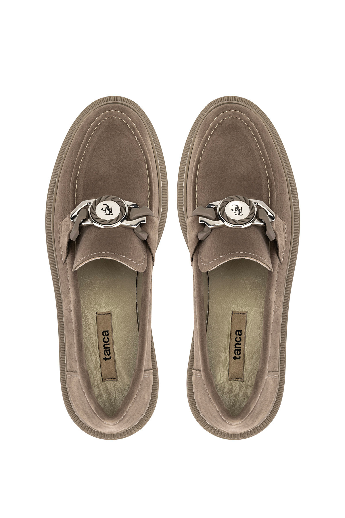 Tamer Tanca Kadın Vegan Loafer Ayakkabı 817 0890 Bn Ayk Sk22/23 görsel 5