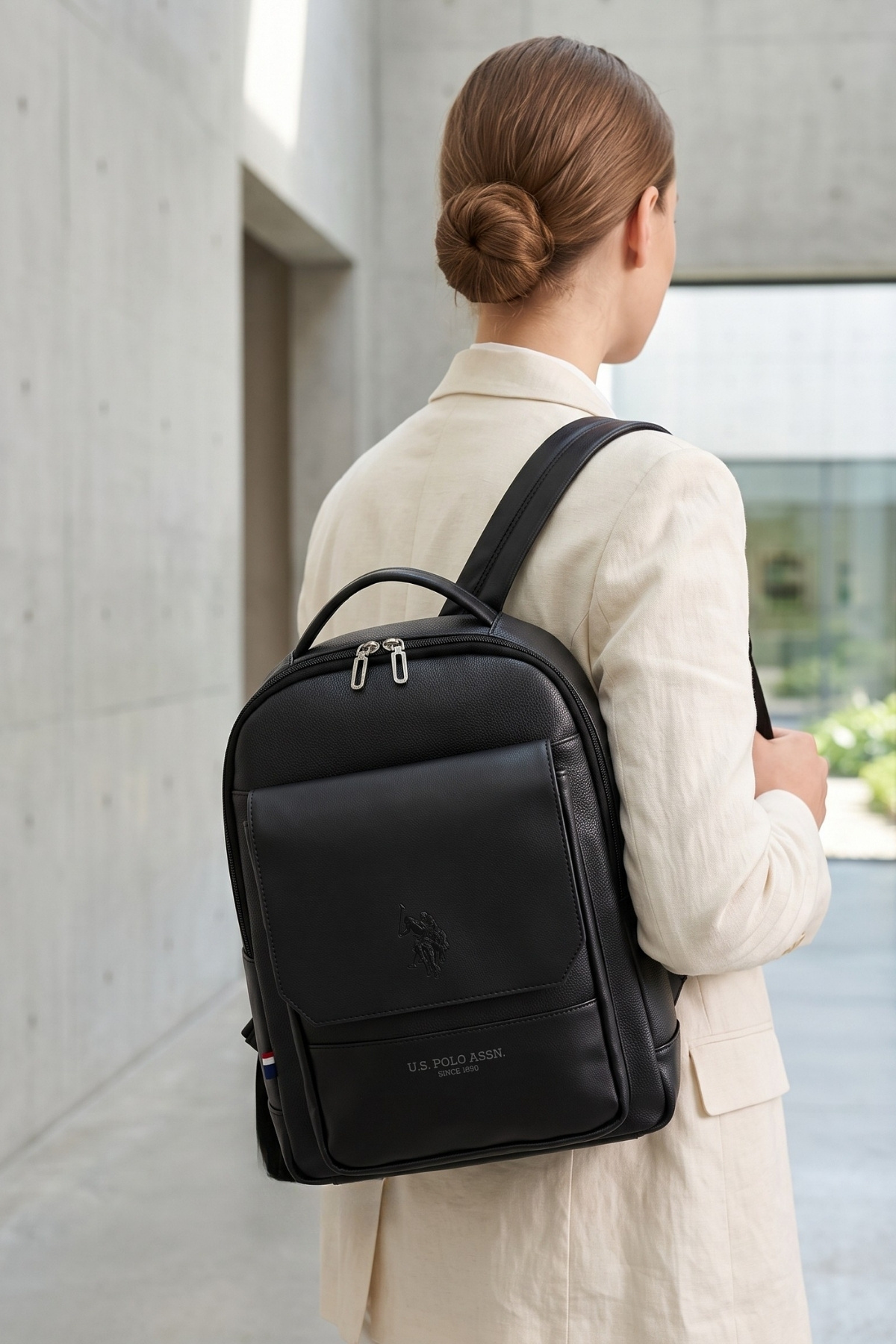 U.S. Polo Assn. 21565 Sırt Çantası - Günlük Kullanım Için Ideal, Rahat Ve Şık Tasarım Laptop Bölmeli görsel 2