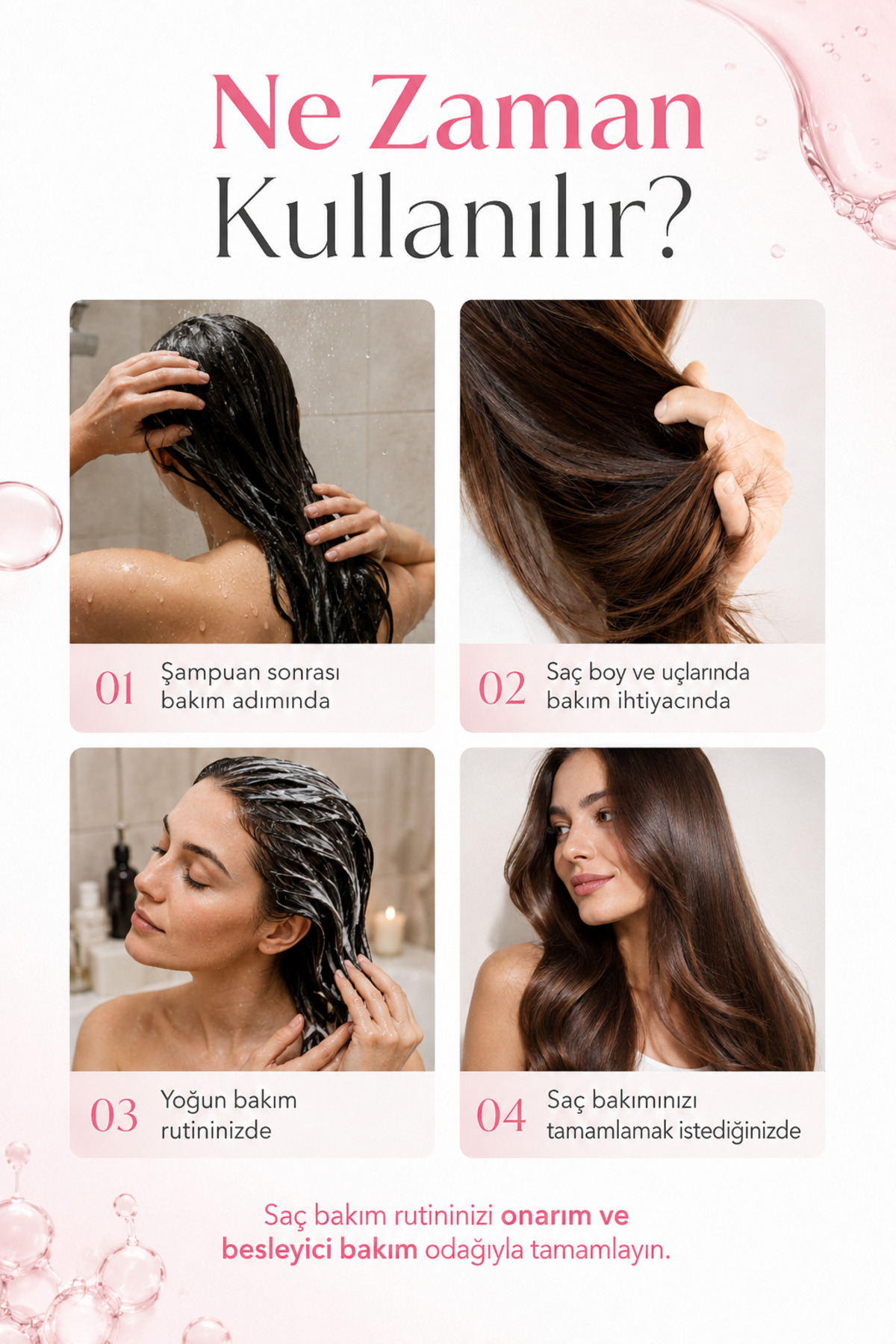 ماسک موی PDRN حاوی DNA سالمون، کراتین و پپتید، ترمیم کننده قوی، 300 گرم — KDID-HAIR-MASK-REPAIR-CARE-300GR — تصویر 7 از 8