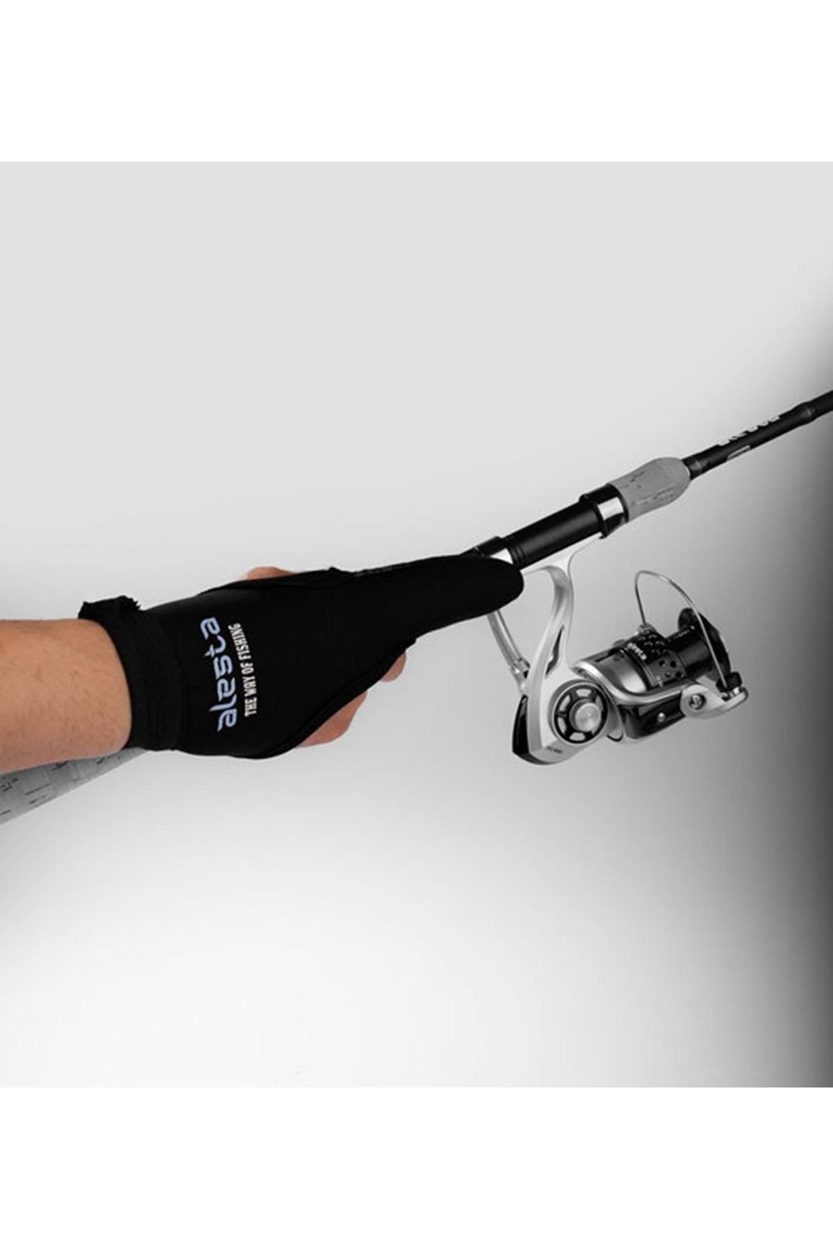 Alesta Neoprene Tek Parmak Olta Atış Eldiveni görsel 2