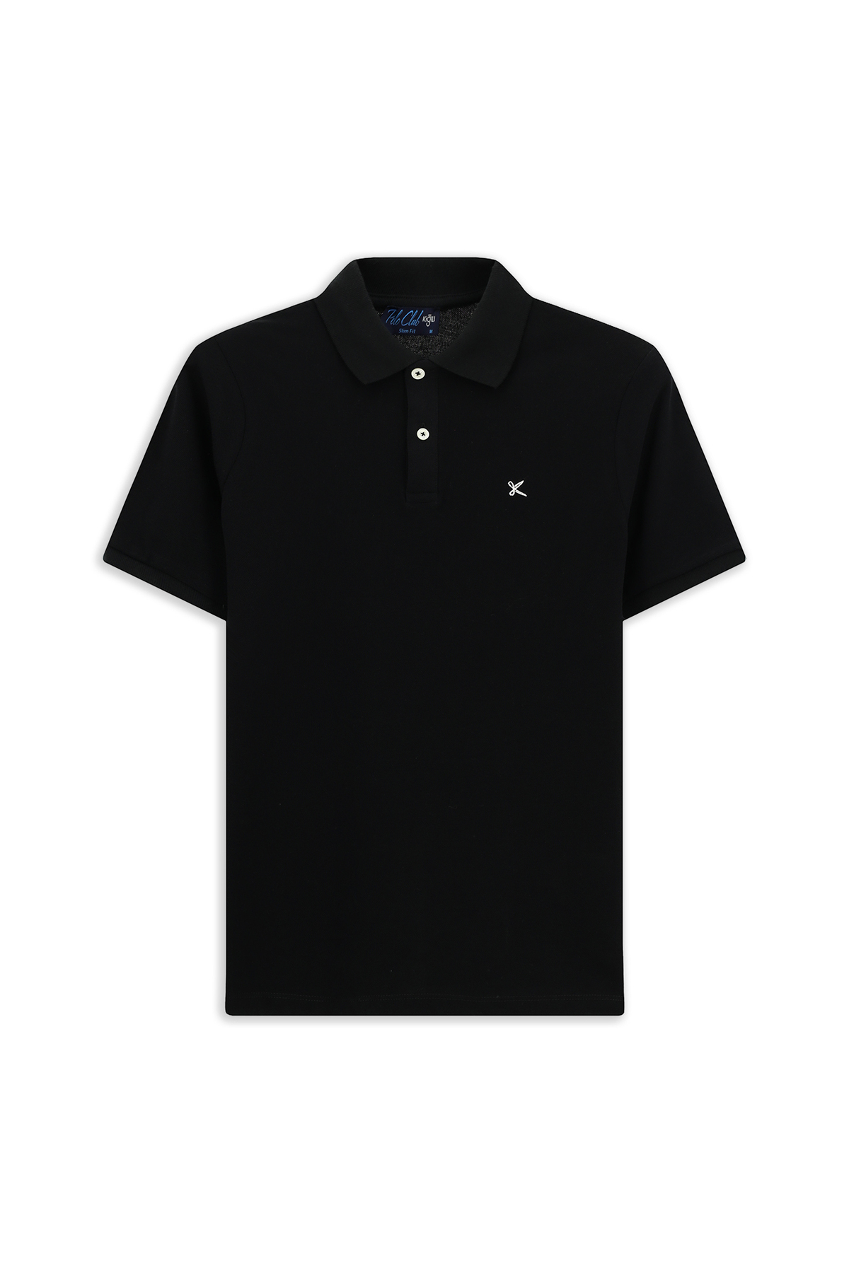 Kiğılı Polo Yaka Regular Fit Cepli Nakışlı %100 Pamuk Tişört görsel 7