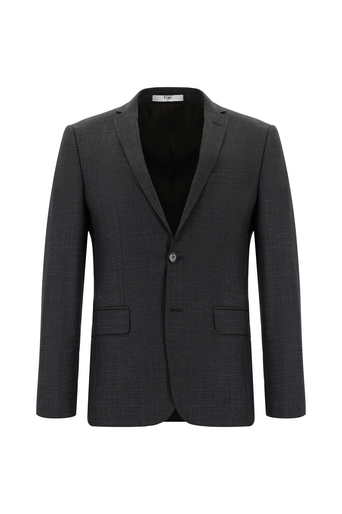 Kiğılı 7 Drop Super Slim Fit Eksra Dar Kesim Desenli Takım Elbise görsel 2