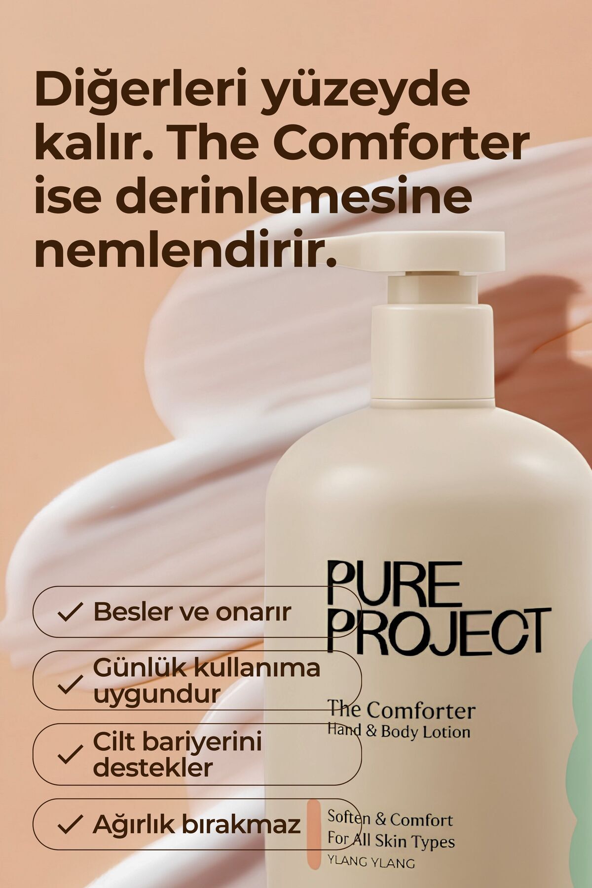 Seyahat Boy Ylang Ylang El & Vücut Losyonu 80 ml | Kuruluk Karşıtı & Uzun Süreli Nemlendirme — YNGC3621939 — تصویر 2 از 6