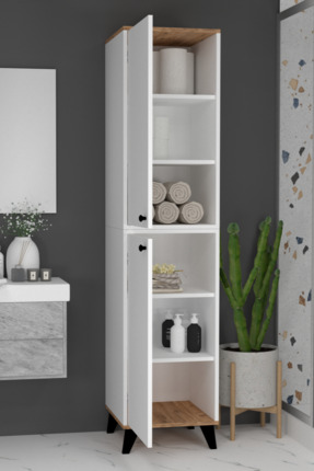 MOBİLİQUE Balım İki Kapaklı Modern Banyo Dolabı