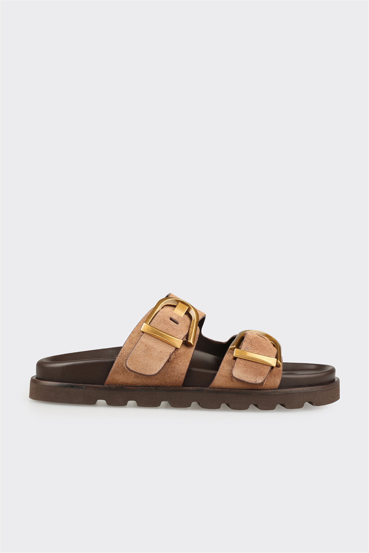 1_org_zoom دمپایی Elle Shoes چرم طبیعی زنانه اورجینال - تصویر 1