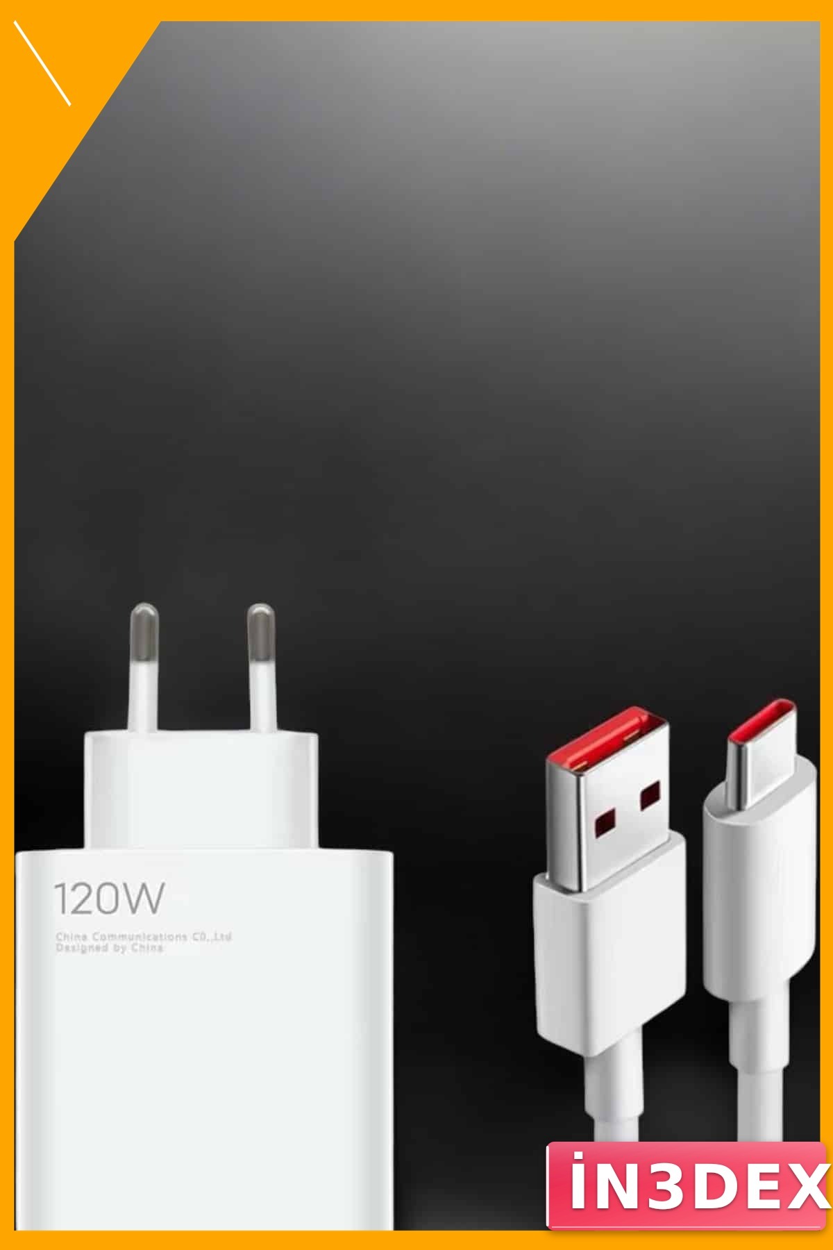 Type-C Hızlı Şarj Aleti 120W Turbo Şarj Cihazı