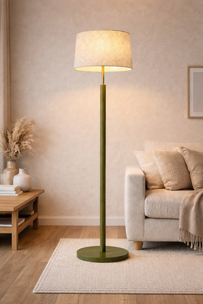 Vinner VISBY Zeytin Yeşili Modern Lambader – Soft Işık, Minimal Tasarım, Prem...